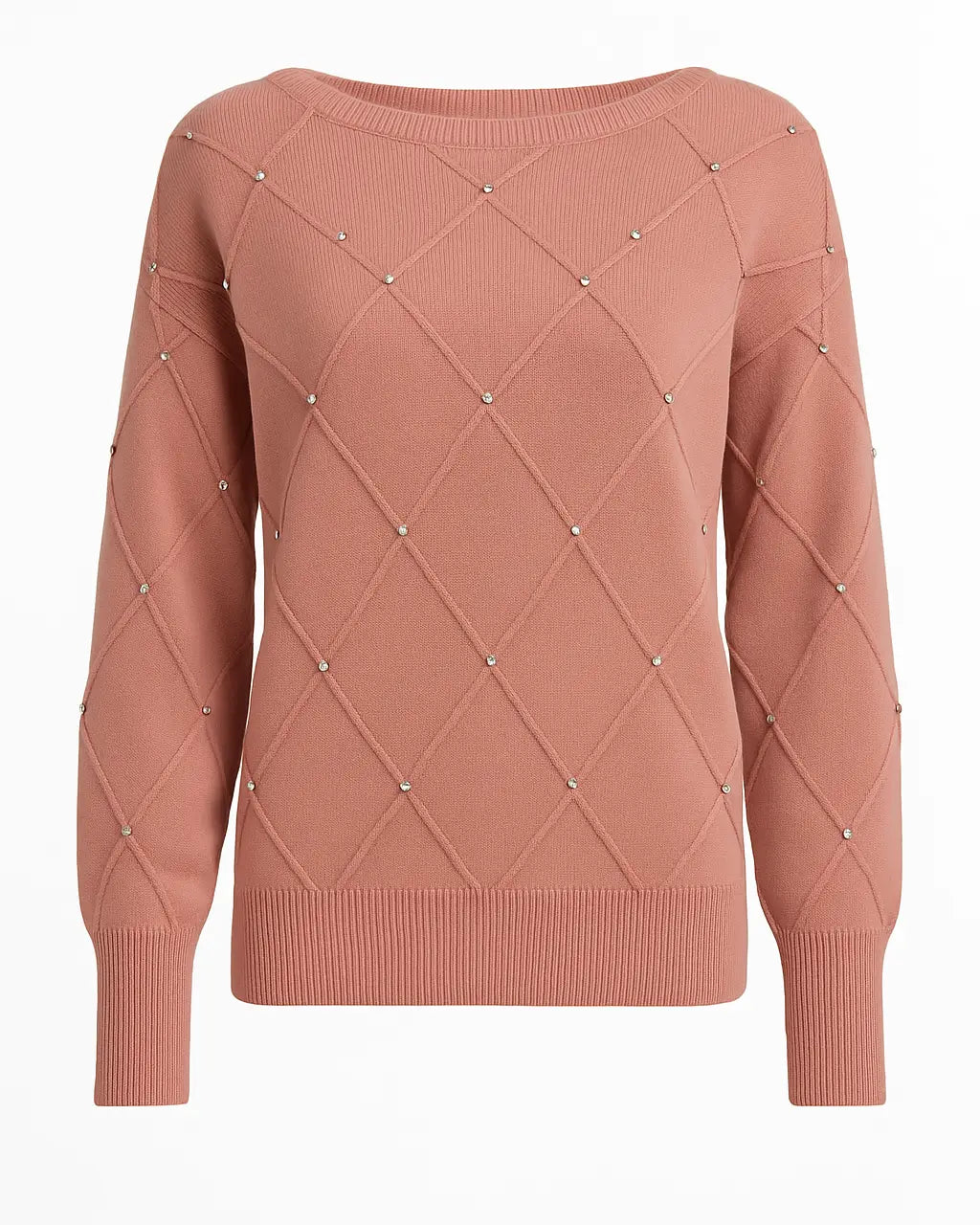 Maglia scollo a barca con applicazioni DORABELLA