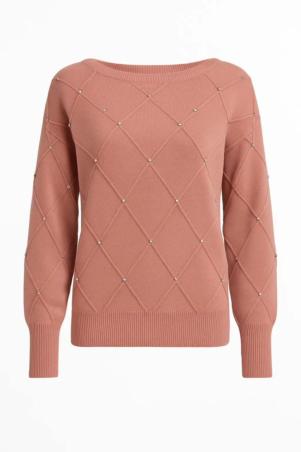 Maglia scollo a barca con applicazioni DORABELLA