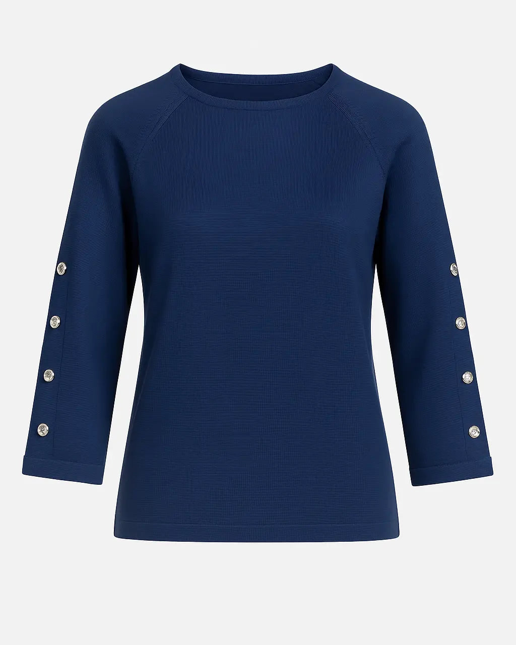 Maglia scollo a barca con bottoni decorativi DORABELLA PIU'