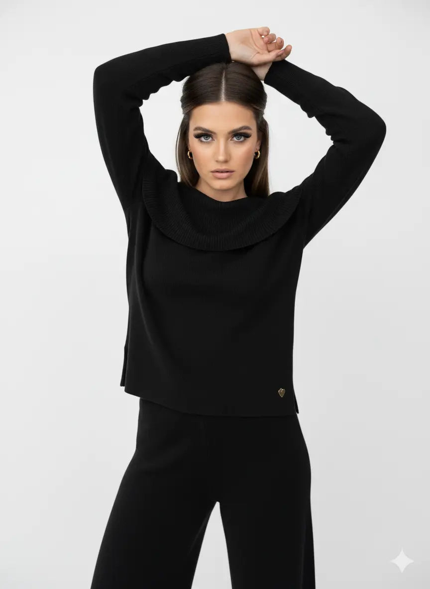 Maglia shiffer in lurex DORABELLA