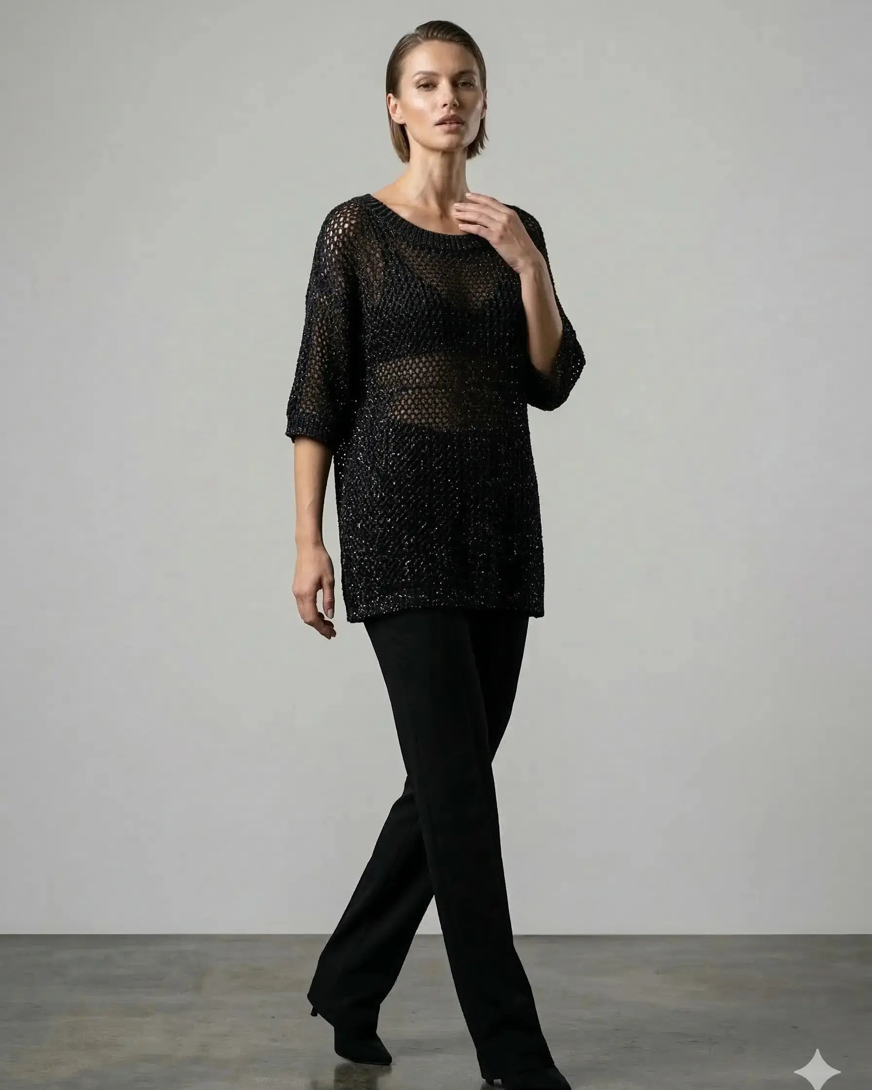 Maglia traforata DORABELLA