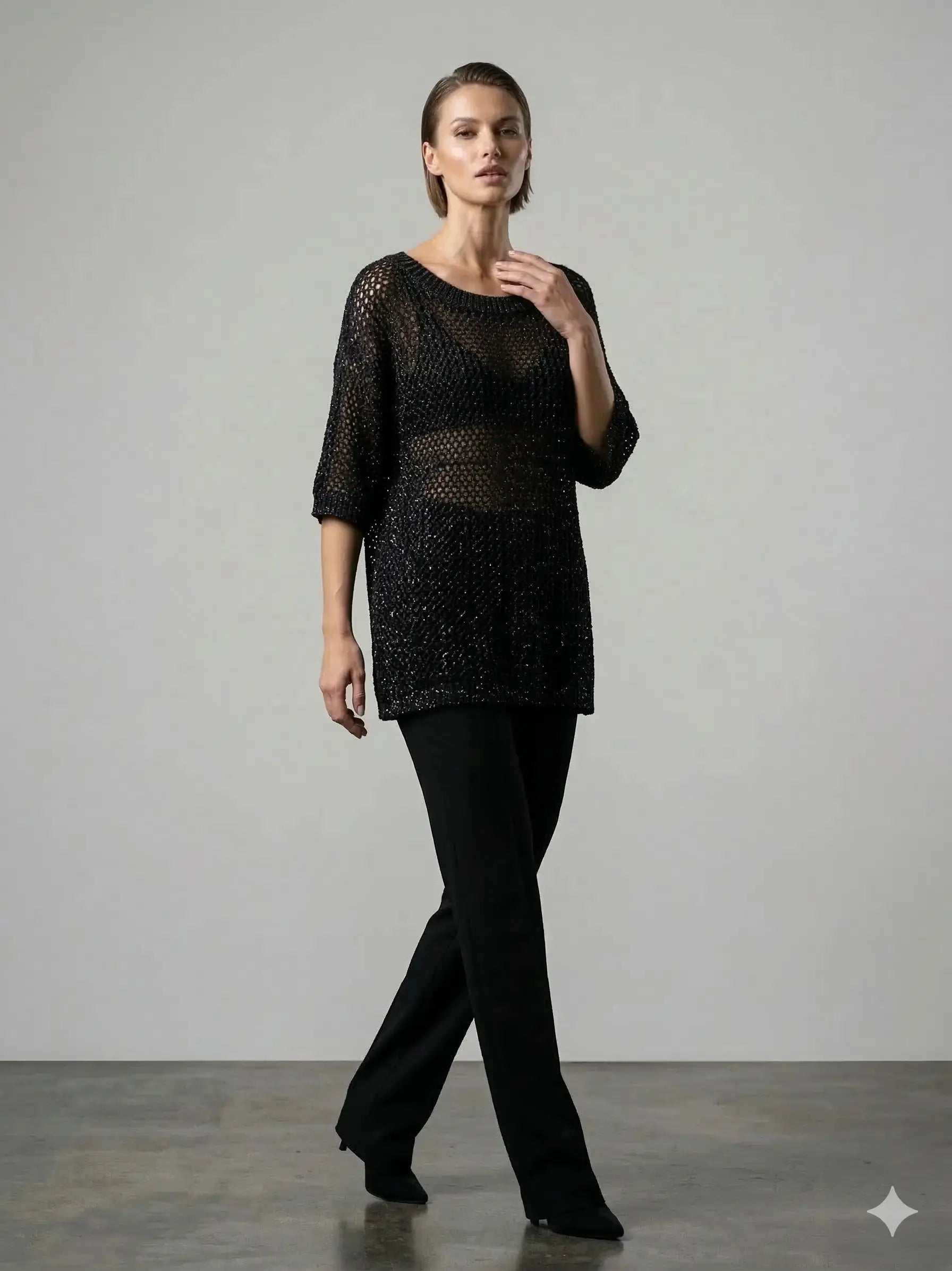 Maglia traforata DORABELLA