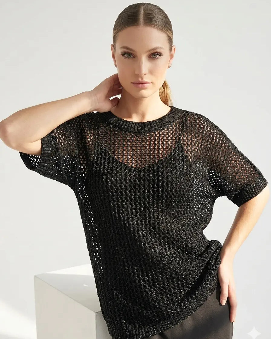 Maglia traforata DORABELLA