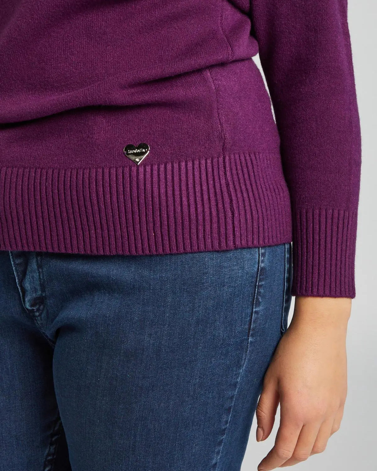 Maglioncino basic VIOLA DORABELLA CURVY