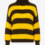 Maglione a Righe con Collo Alto Morbido IRONICA