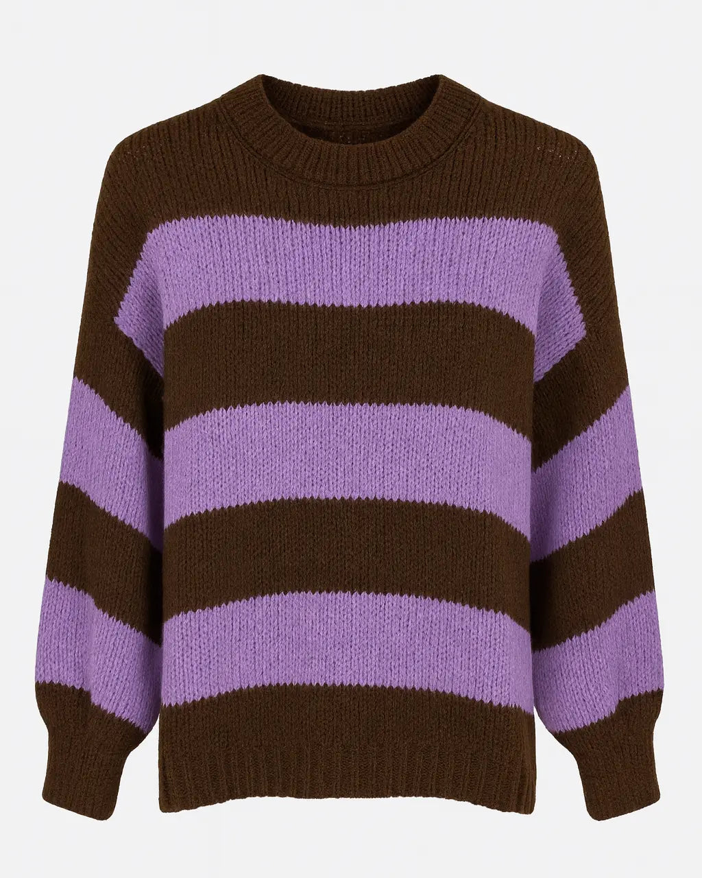 Maglione girocollo a righe IRONICA