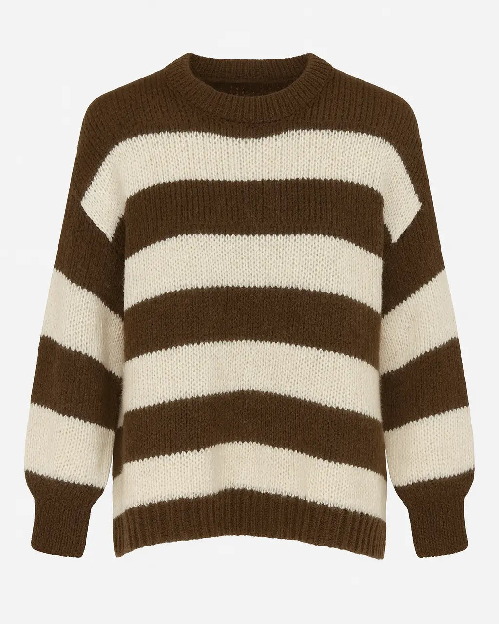 Maglione girocollo a righe IRONICA