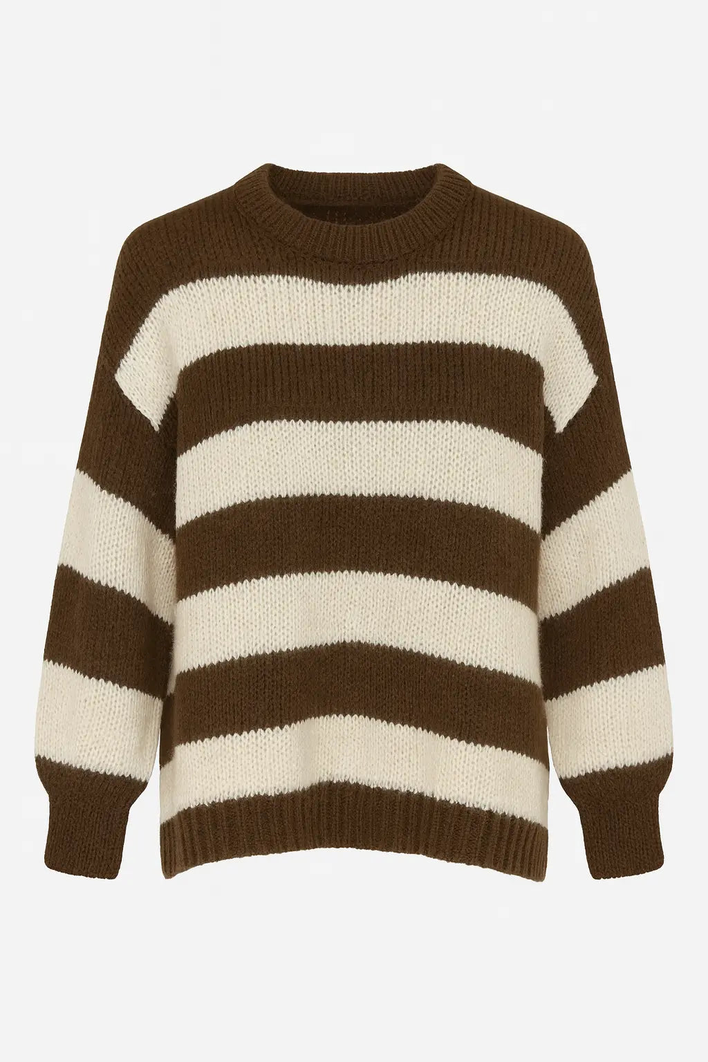 Maglione girocollo a righe IRONICA