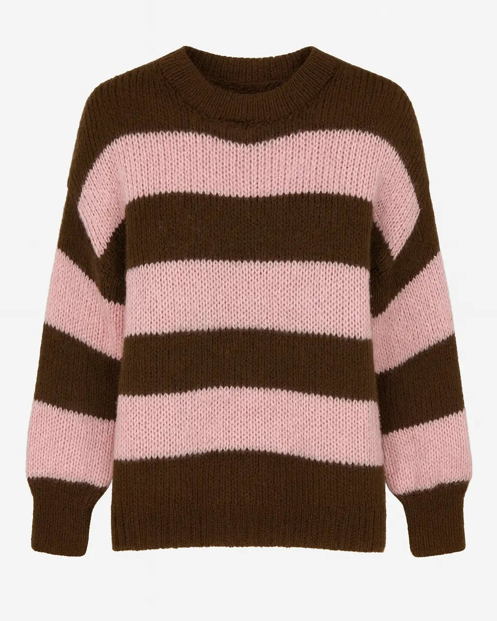 Maglione girocollo a righe IRONICA