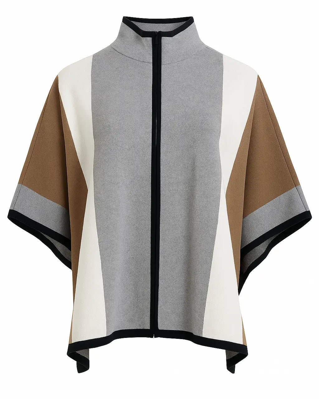 Mantella con zip DORABELLA Unica / Grigio