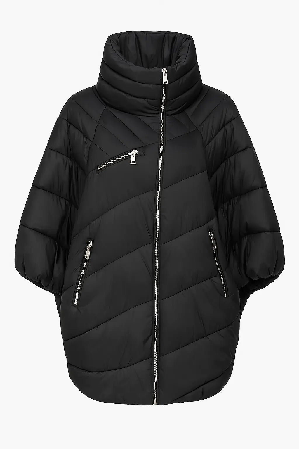 Mantella imbottita DORABELLA L / Nero