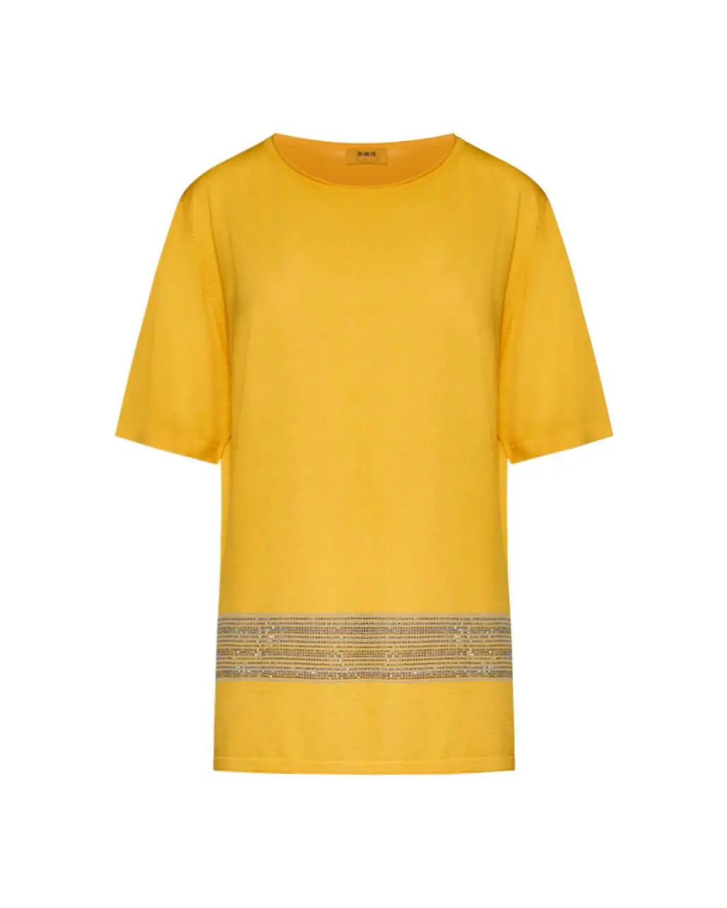 Maxi maglia con dettaglio strass OCRA DORABELLA CURVY XL