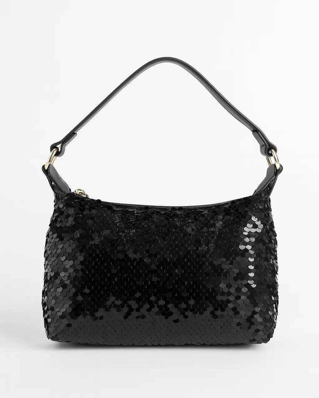 Mini bag con paillettes Dorabella Nero