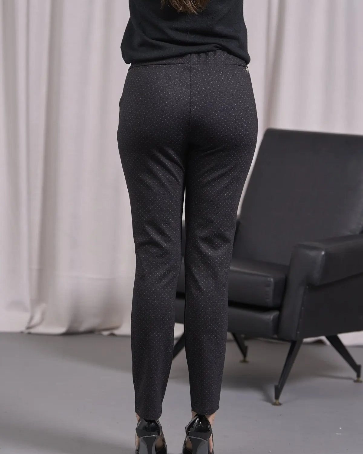 PANTALONE FANTASIA MODELLO EASY NERO DORABELLA