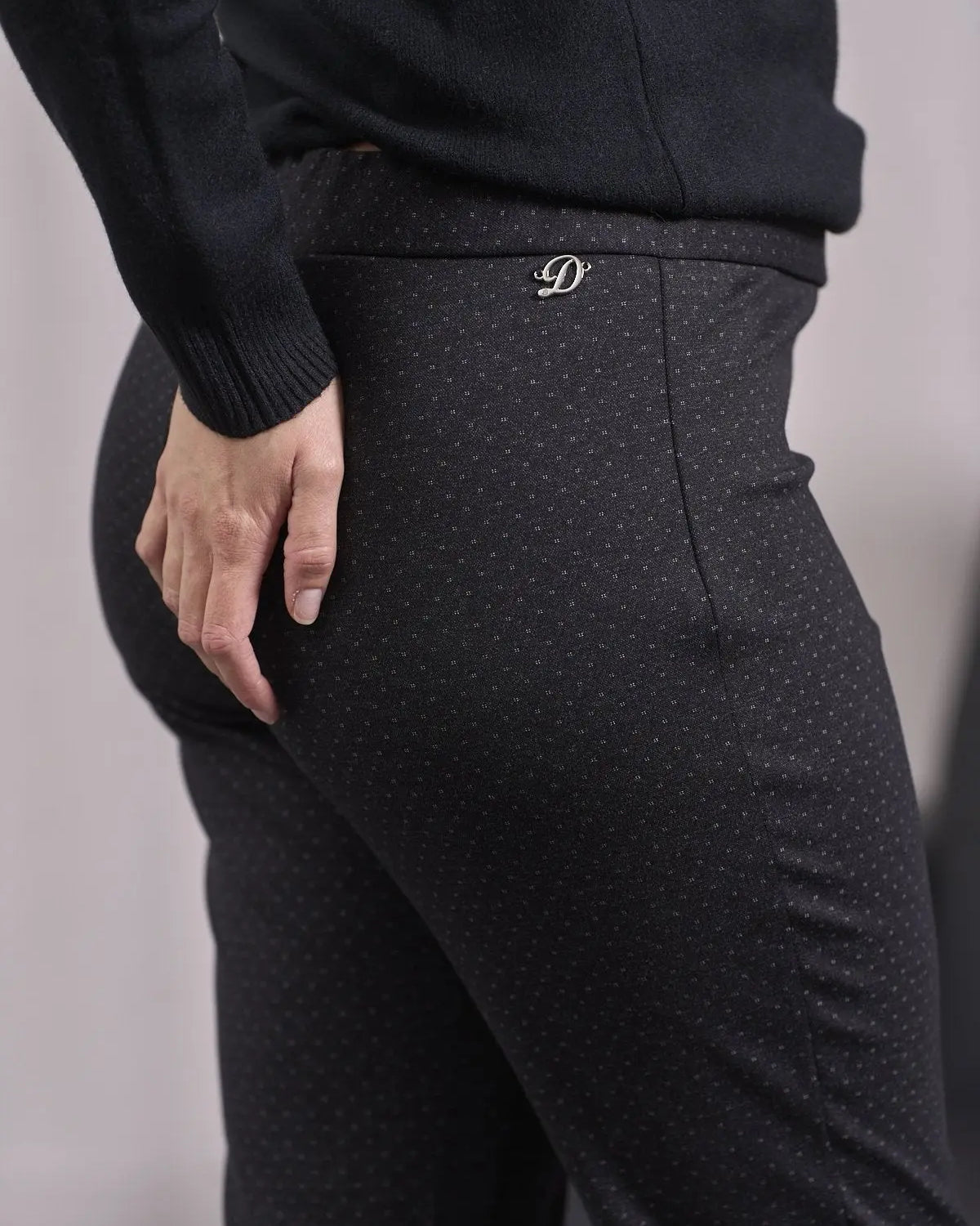 PANTALONE FANTASIA MODELLO EASY NERO DORABELLA