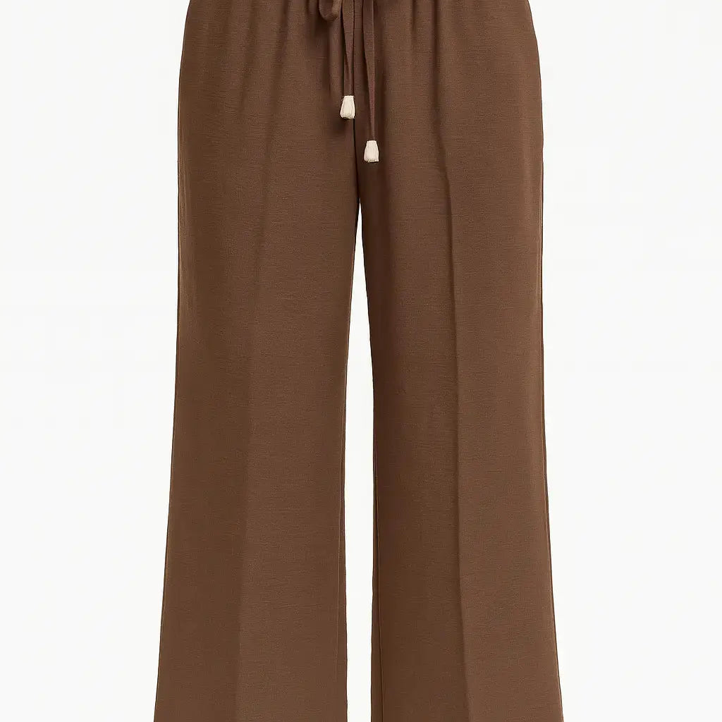 Pantalaccio tinta unita CACAO DORABELLA
