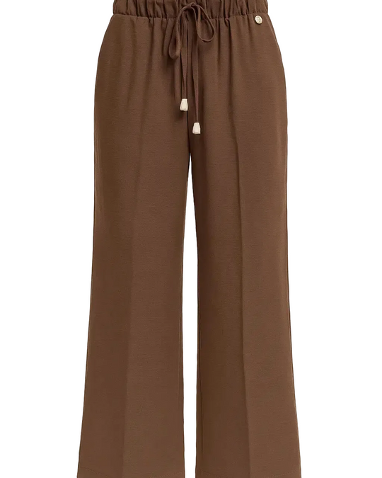 Pantalaccio tinta unita CACAO DORABELLA