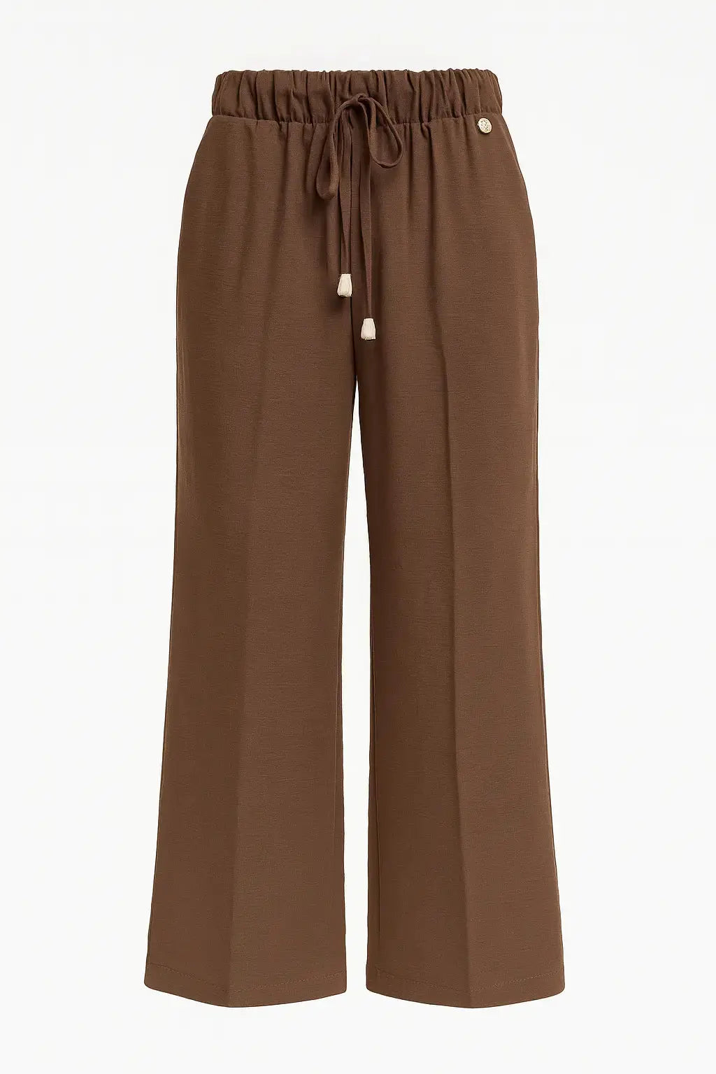 Pantalaccio tinta unita CACAO DORABELLA