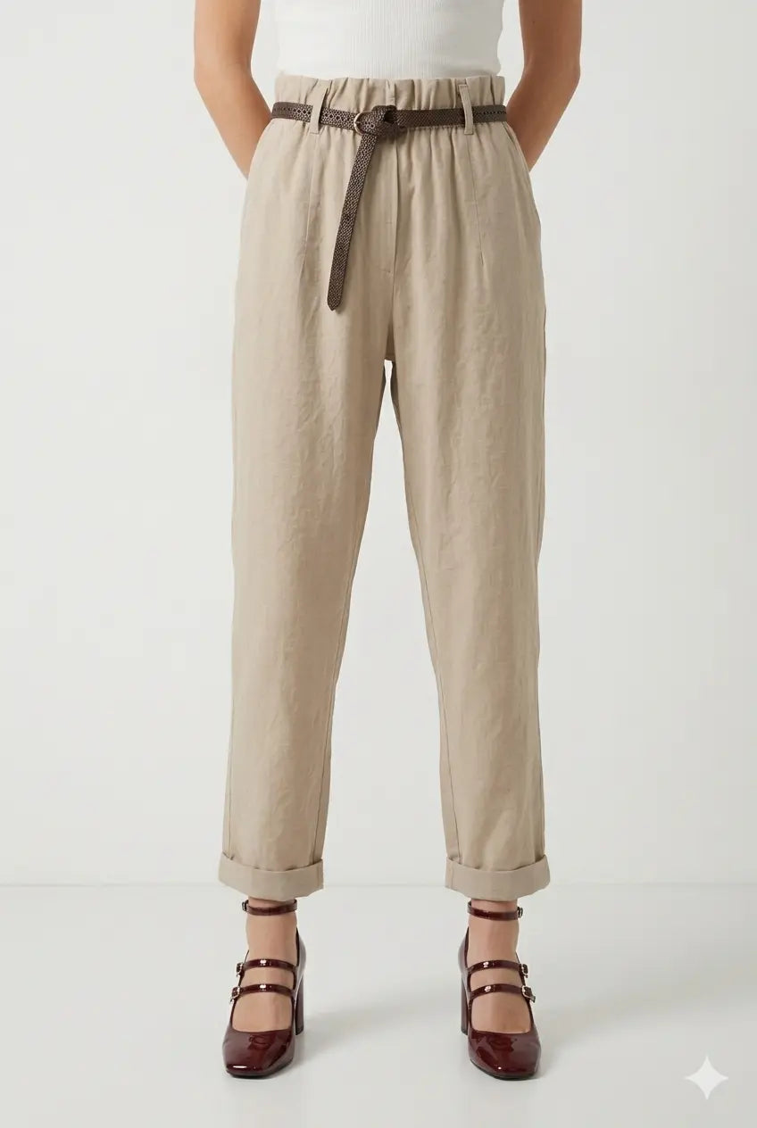 Pantalone Con Cintura DORABELLA