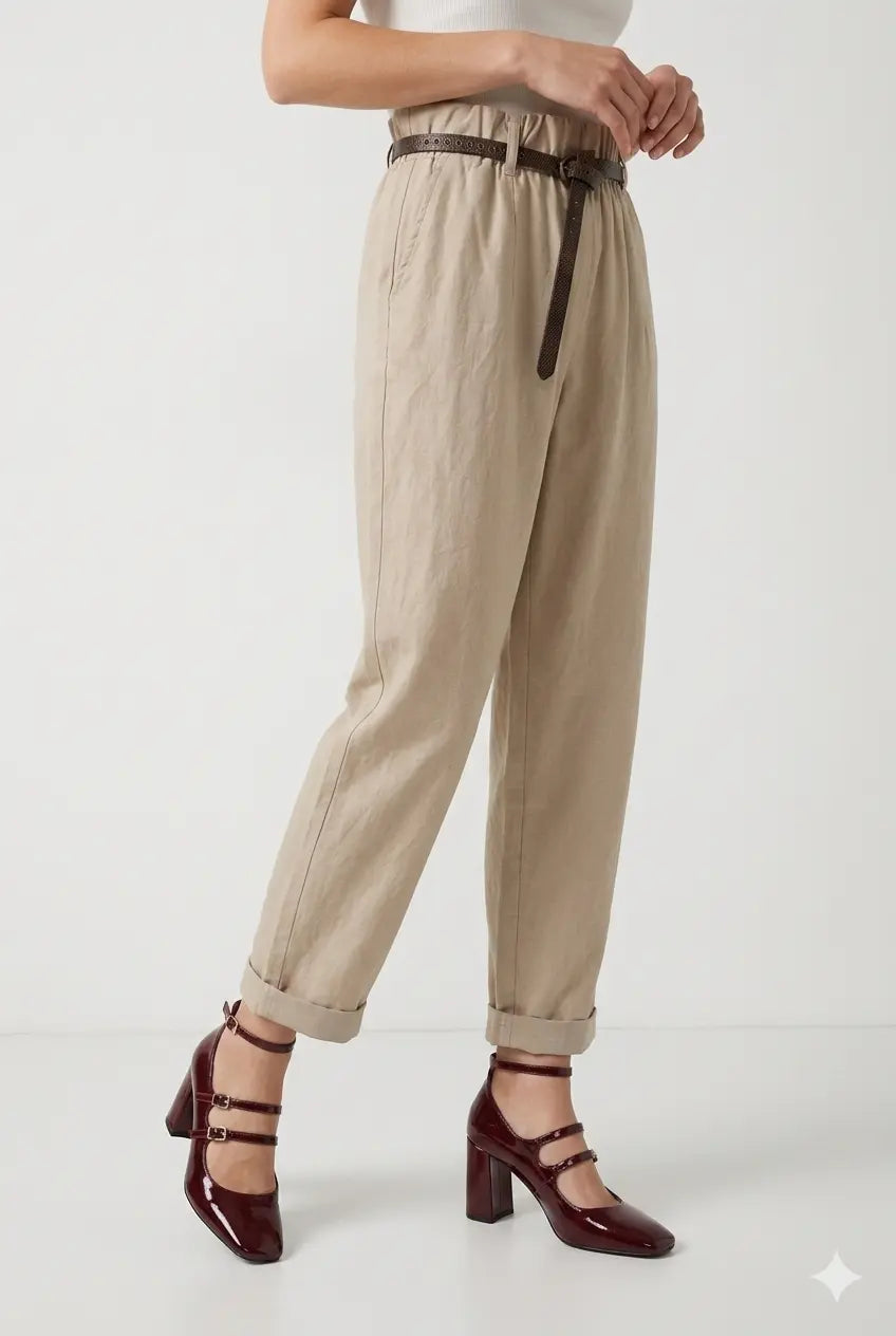 Pantalone Con Cintura DORABELLA
