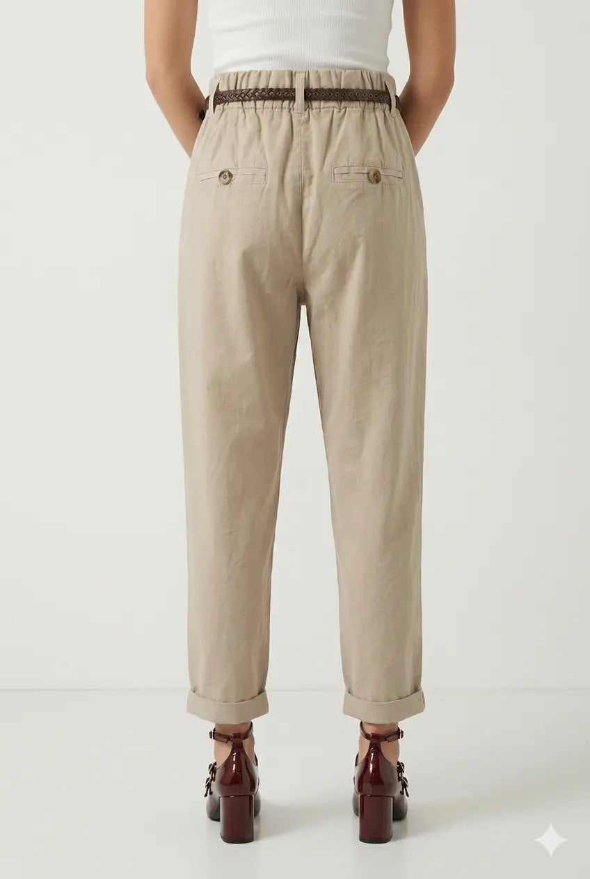 Pantalone Con Cintura DORABELLA