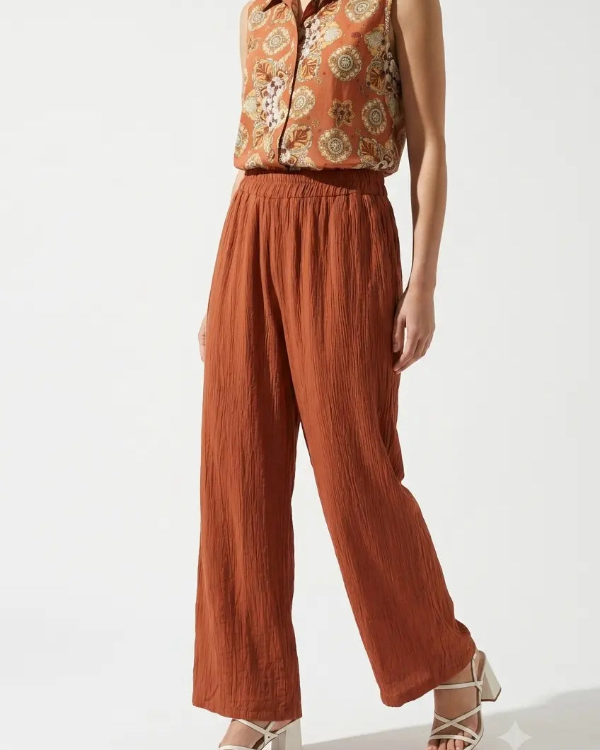 Pantalone Crinkle DORABELLA