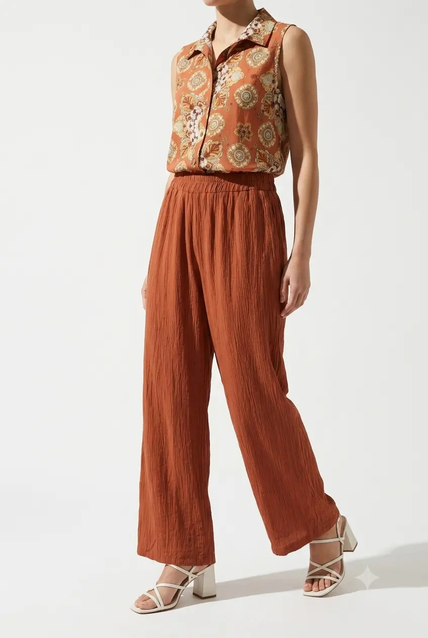 Pantalone Crinkle DORABELLA