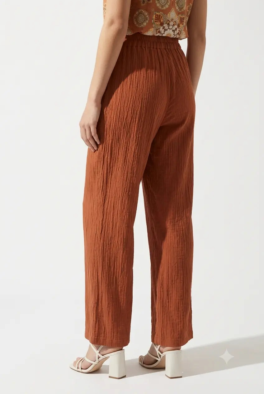 Pantalone Crinkle DORABELLA