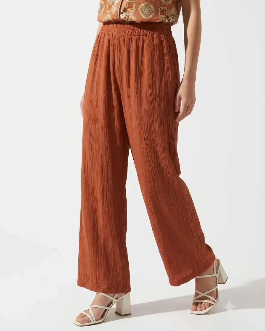 Pantalone Crinkle DORABELLA