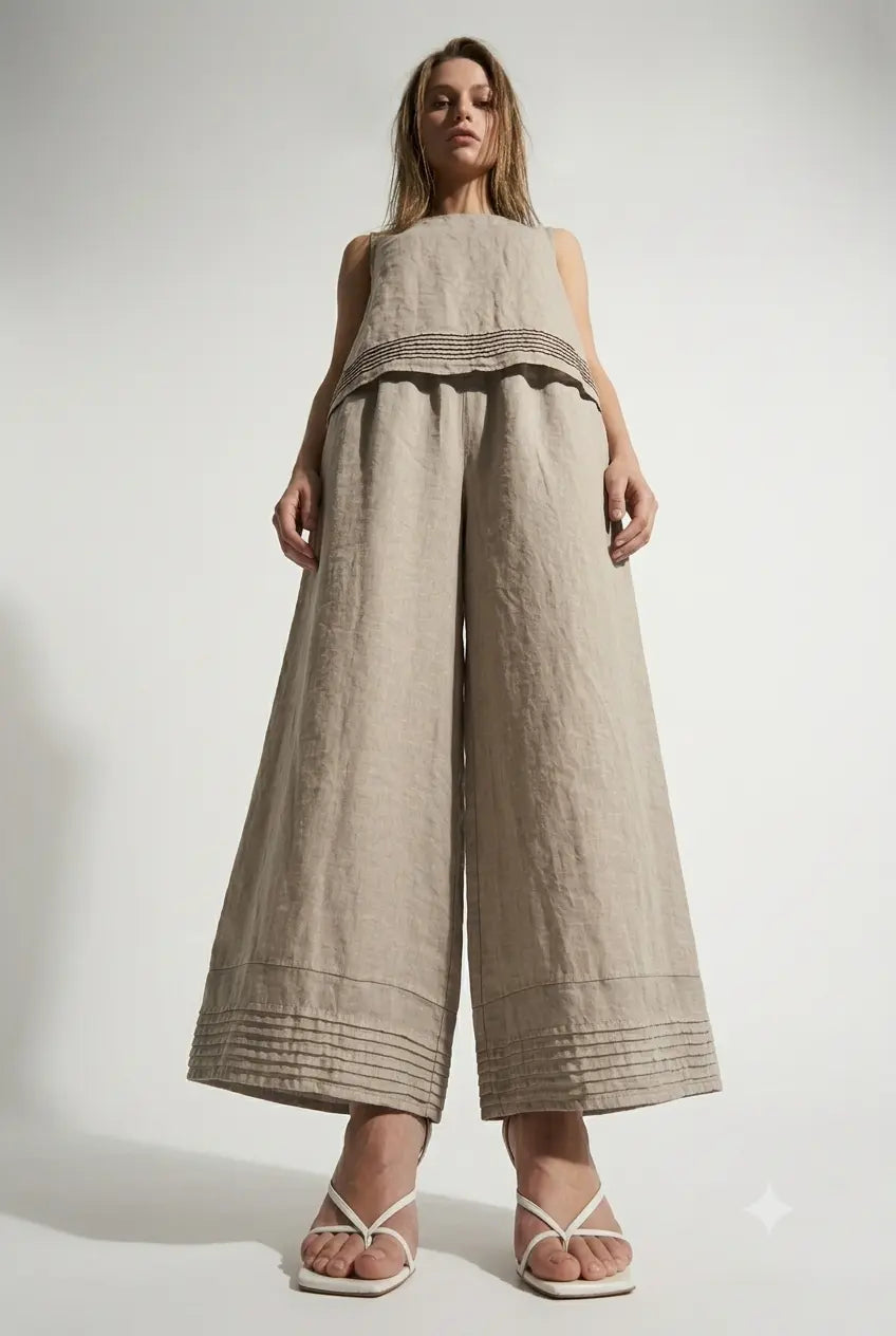 Pantalone Essential 100% Lino DORABELLA