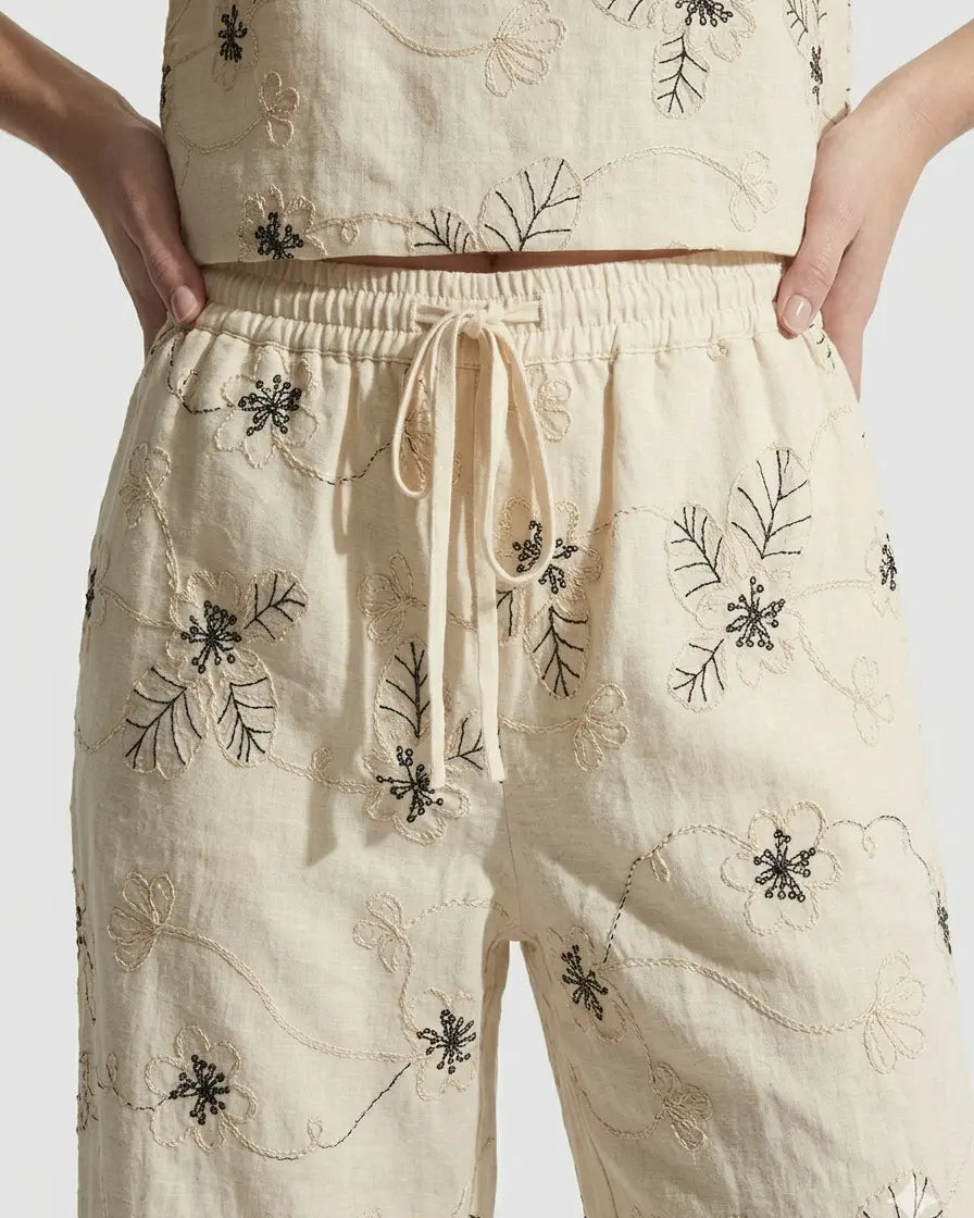 Pantalone Floreale DORABELLA