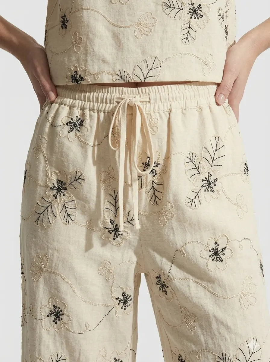 Pantalone Floreale DORABELLA