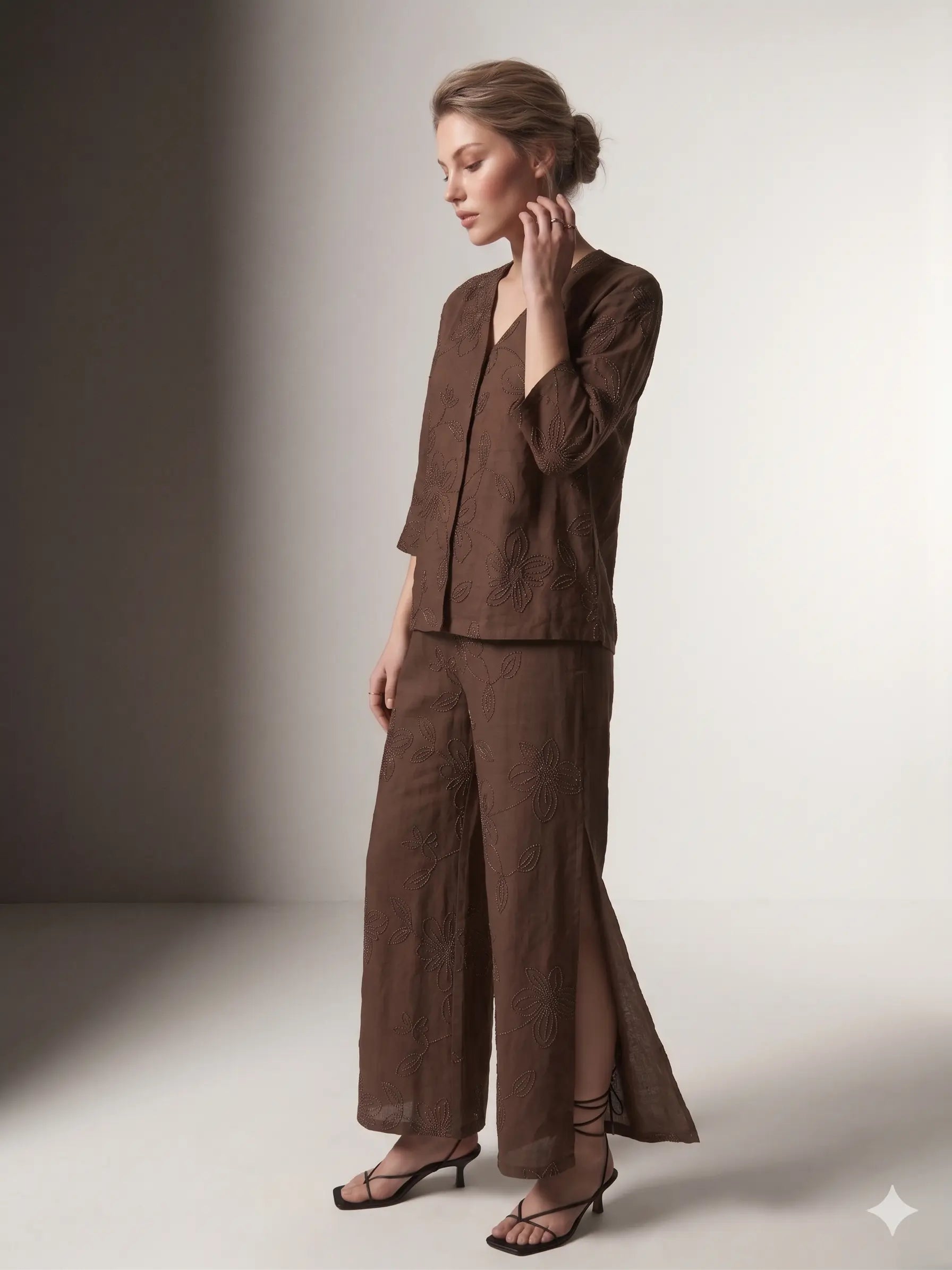 Pantalone Ricamato DORABELLA