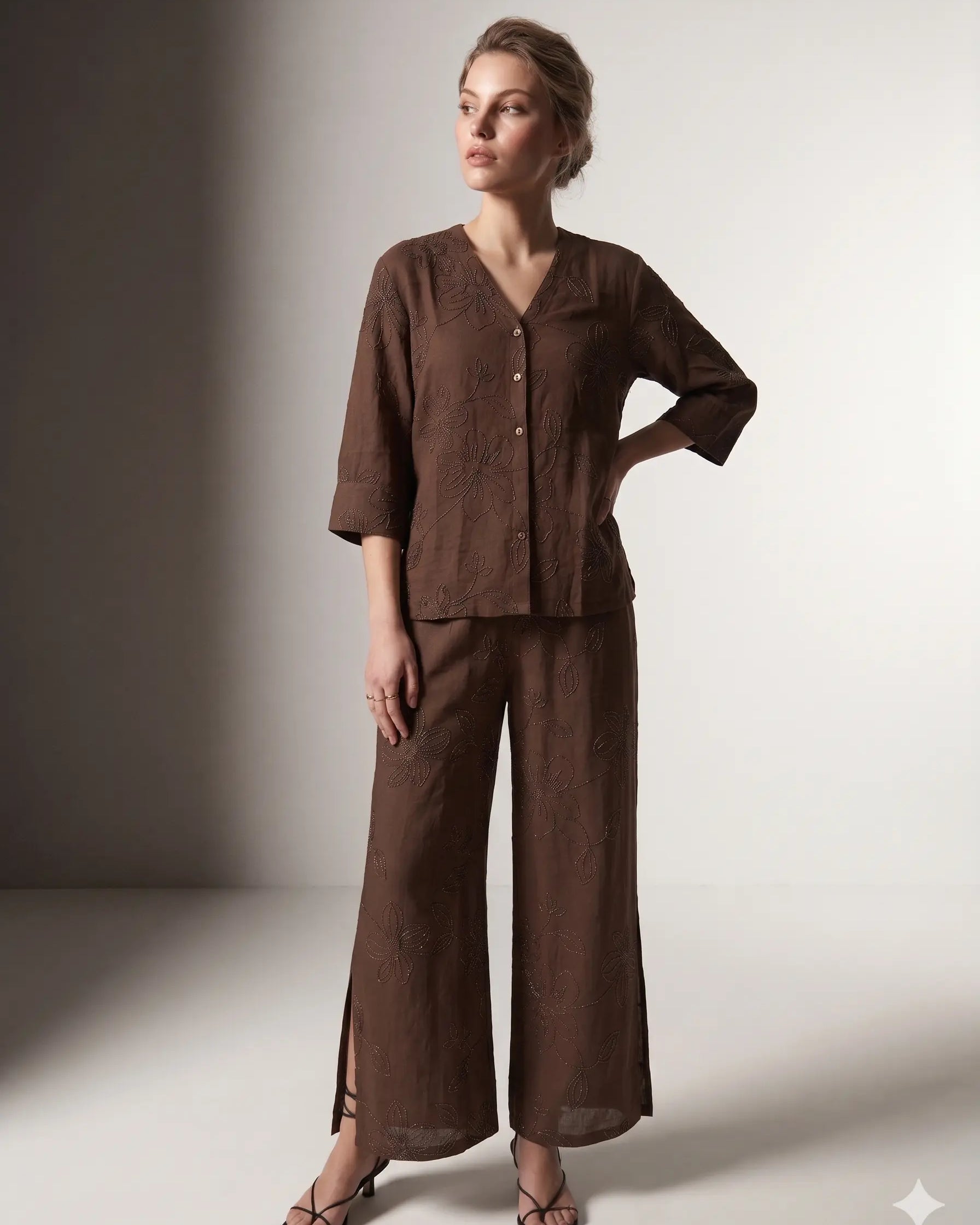 Pantalone Ricamato DORABELLA