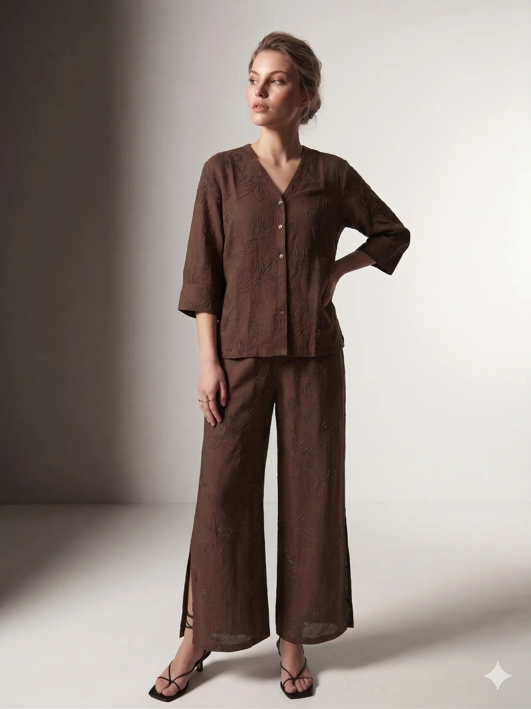 Pantalone Ricamato DORABELLA