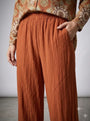 Pantalone Slouchy Crinkle DORABELLA PIU'