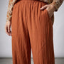 Pantalone Slouchy Crinkle DORABELLA PIU'