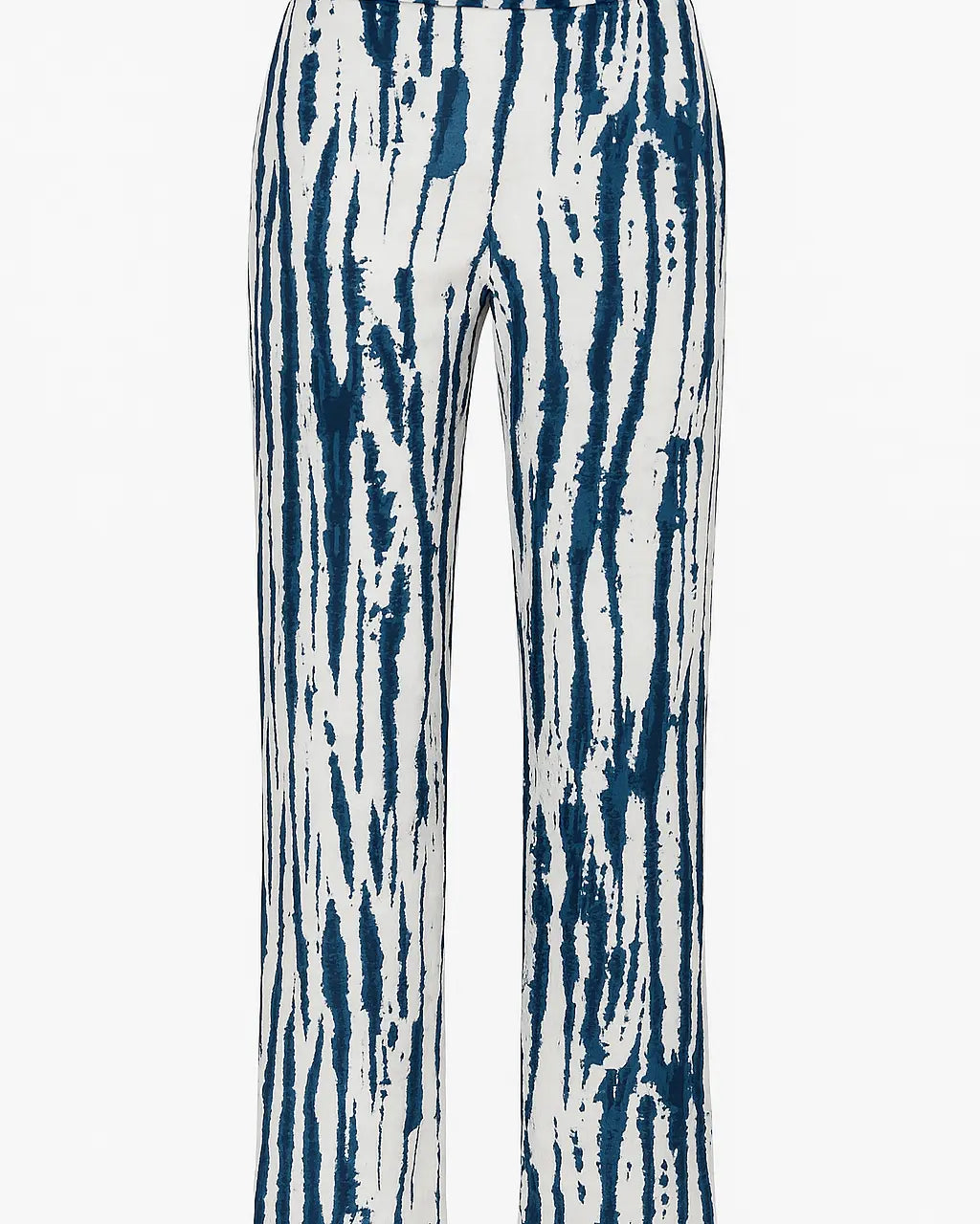 Pantalone a gamba dritta in viscosa stampato DORABELLA