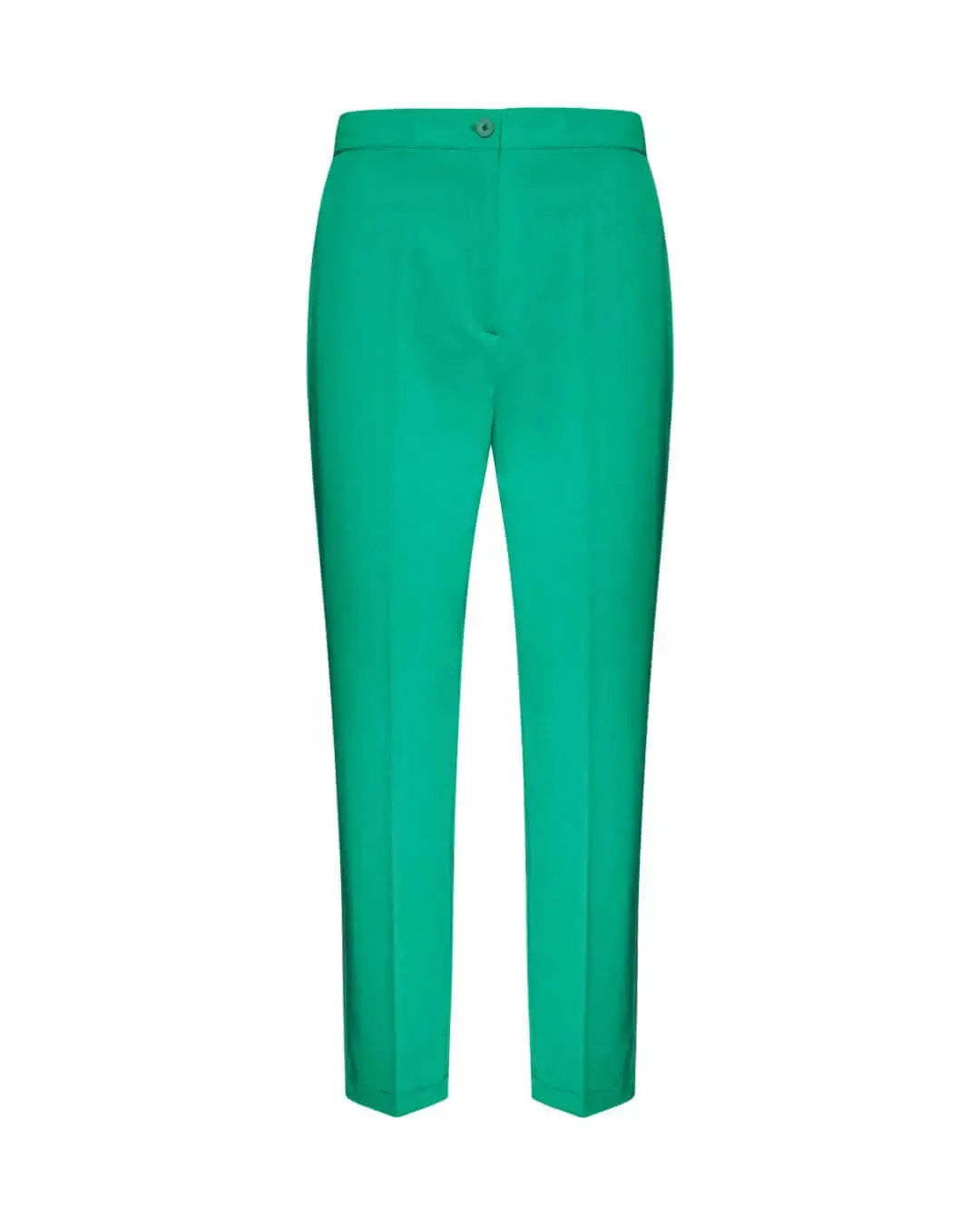 Pantalone a sigaretta in cady elasticizzato di misto viscosa tinta unita DORABELLA