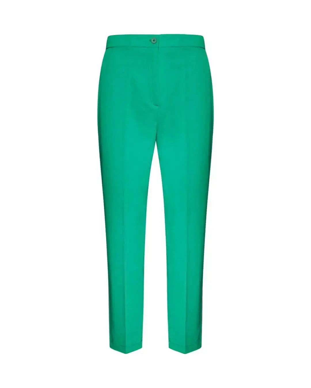 Pantalone a sigaretta in cady elasticizzato di misto viscosa tinta unita DORABELLA