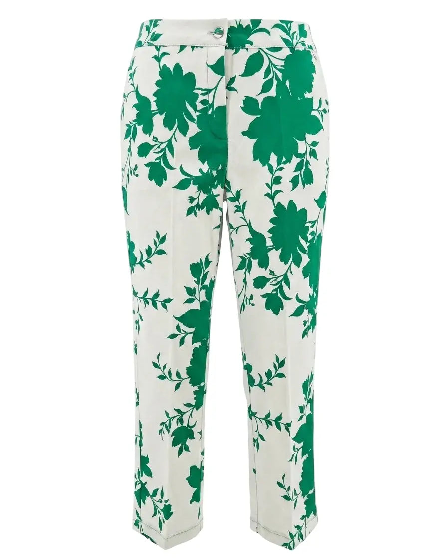 Pantalone a trombetta con stampa all over DORABELLA