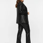 Pantalone a zampa in paillettes IRONICA