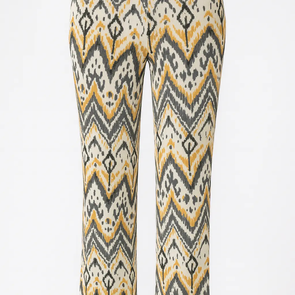 Pantalone ampio in fantasia etno DORABELLA PIU'