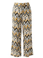 Pantalone ampio in fantasia etno DORABELLA PIU'