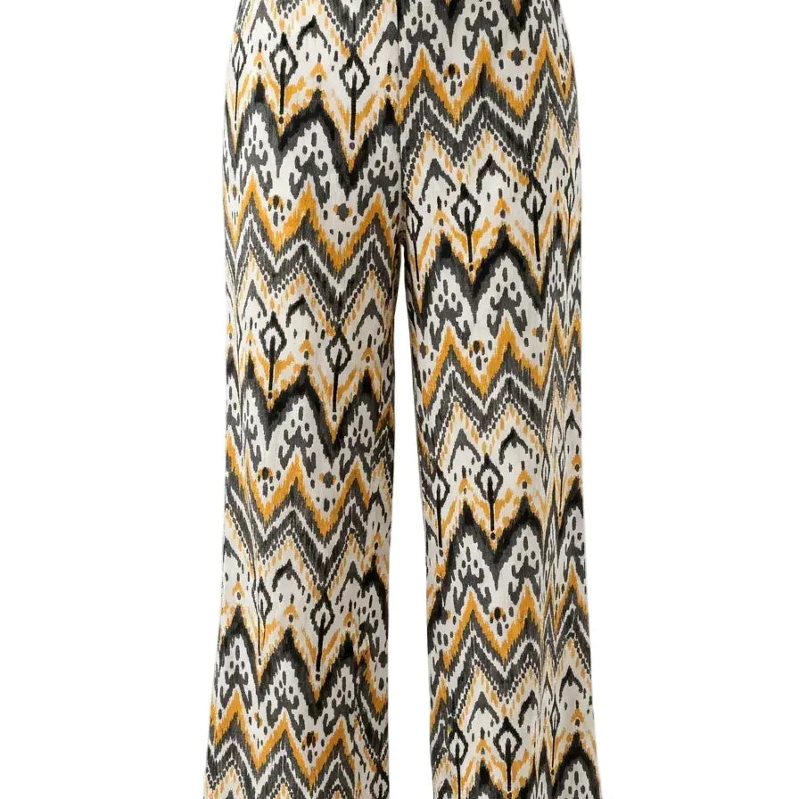Pantalone ampio in fantasia etno DORABELLA PIU'