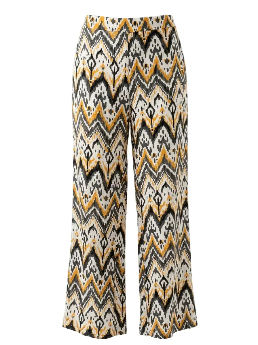 Pantalone ampio in fantasia etno DORABELLA PIU'