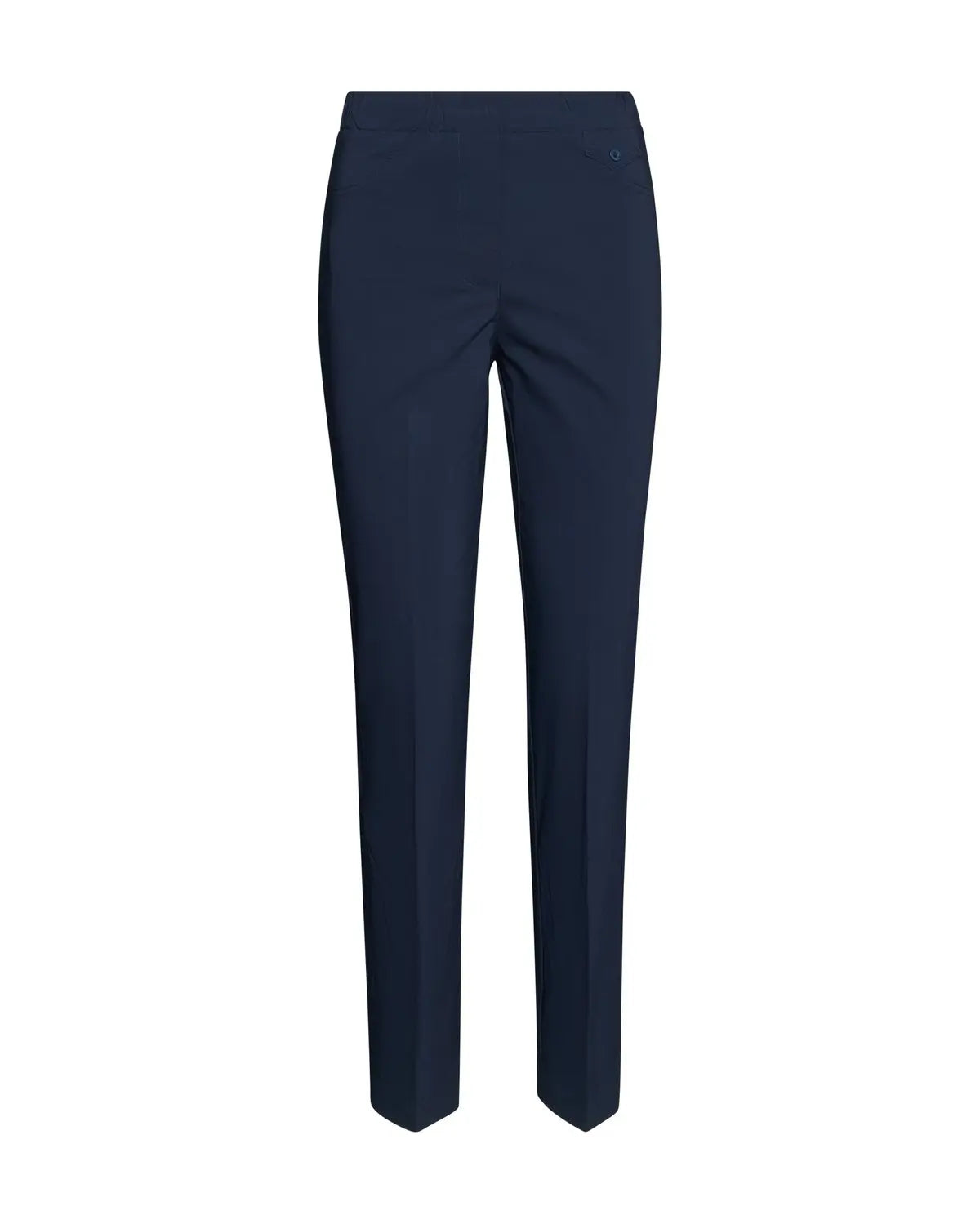 Pantalone basic con frisi posteriori BLU DORABELLA