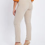 Pantalone basic con frisi posteriori SABBIA DORABELLA