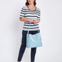 Pantalone basic con taglio push up posteriore BLU DORABELLA PIU'