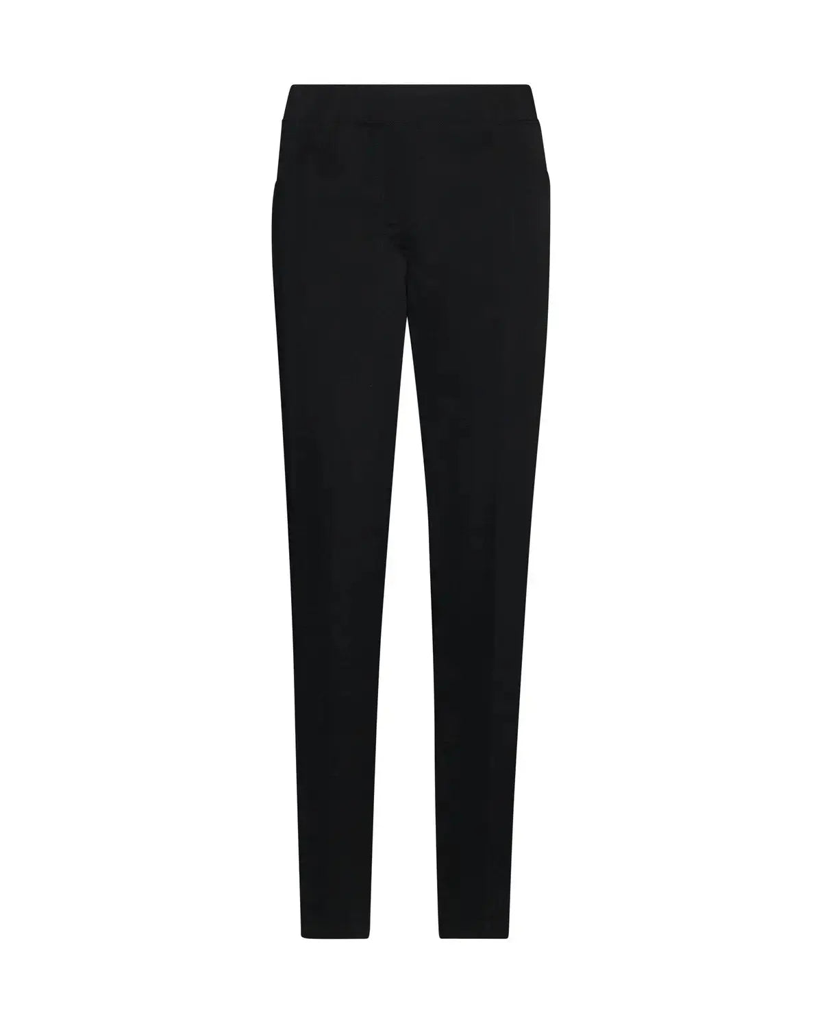 Pantalone basic con taglio push up posteriore NERO DORABELLA PIU'